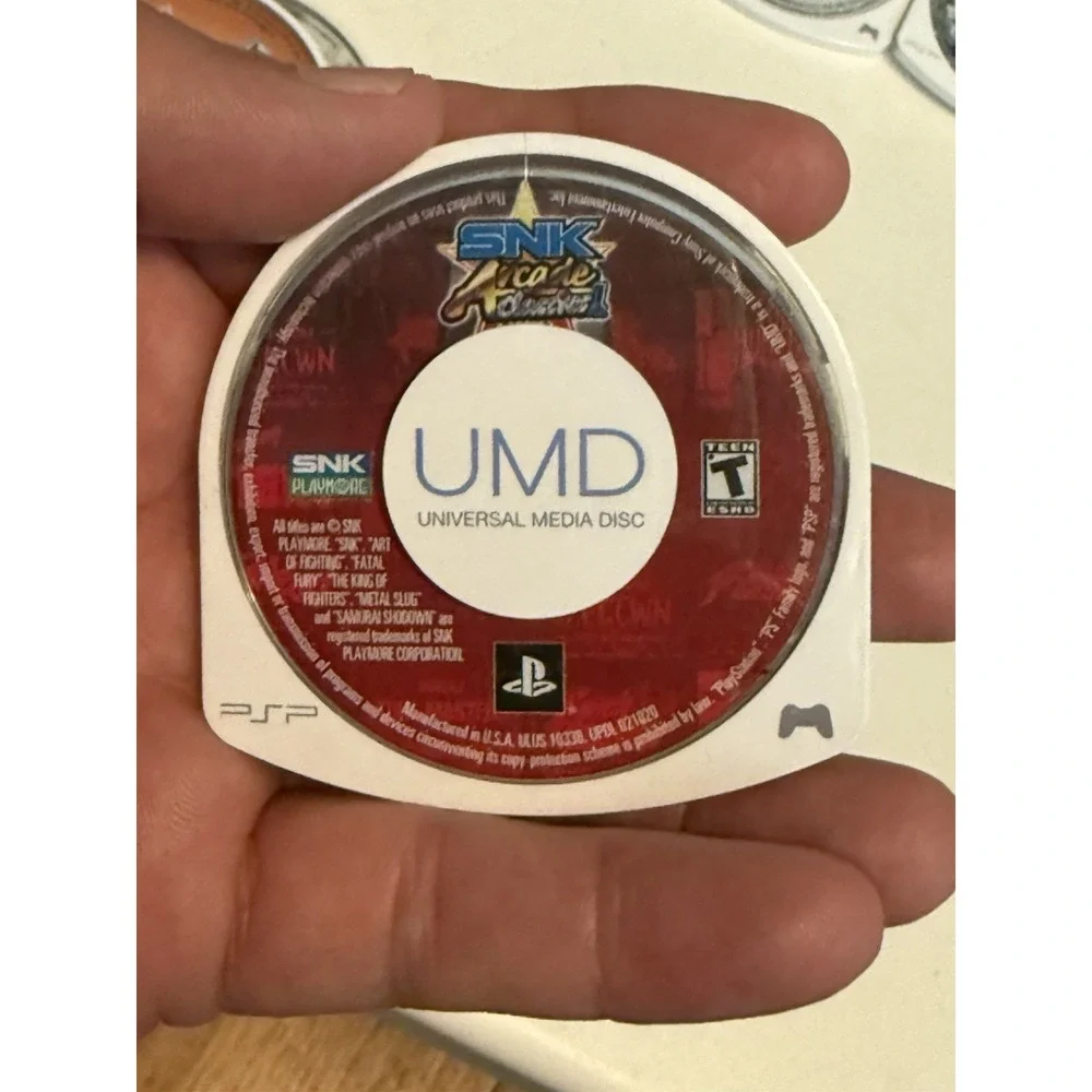 Lot Of 5 PSP Games , Disc Only , Good Condition‎